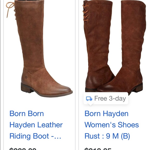 Born Hayden riding boots…rugged, comfortable, stylish Size 7 - Picture 6 of 6